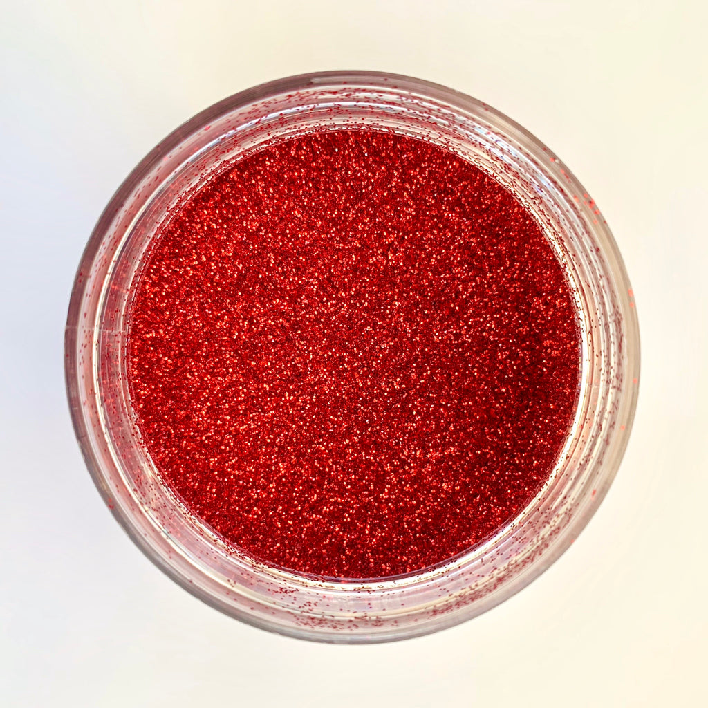 Ultra Fine Glitter Metallic (jar): Victorian Red