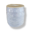 Craftworkz 1mm white elastic cord. 100 metre roll.